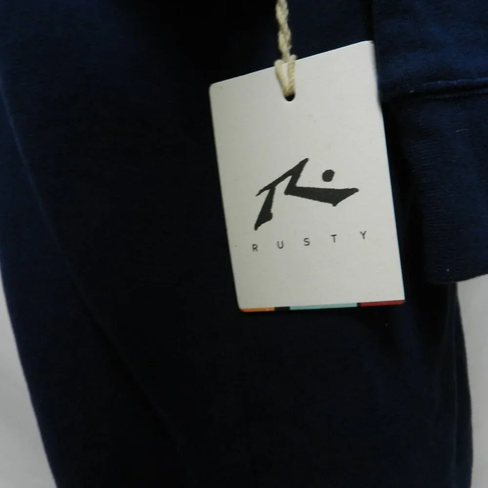 RUSTY Surfboards sweatshirt knit crew Fleece lined NEW NWT Size Sz Medium Md M - Picture 8 of 13